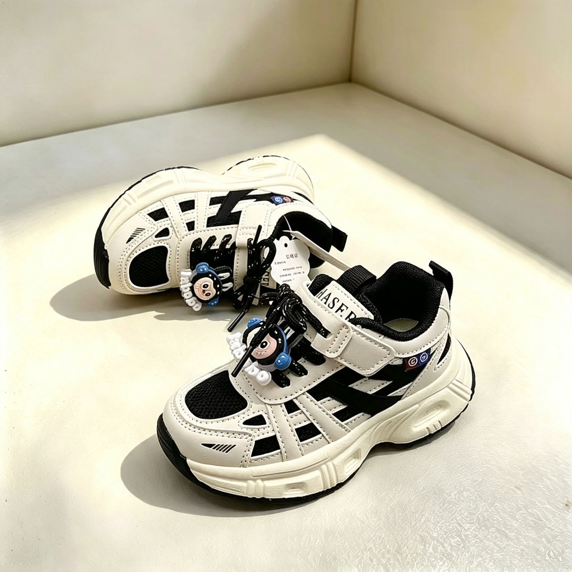 Zapatillas de Cuero Little Duck para Niños, Tallas 28-32, Zapatos Modernos para Bebés, Zapatos Casuales para Niñas