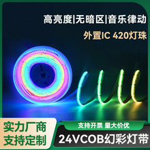 24V�͉�COB��RGB�ò�576�����R��ˮ׃ɫ�Շ����l24V�͉����
