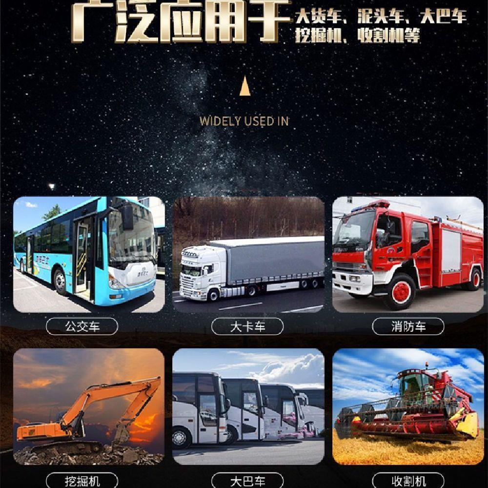Truck Reversing Camera System with Monitor for Semi-Trailers, Self-Installable Reversing Camera and Radar Combo