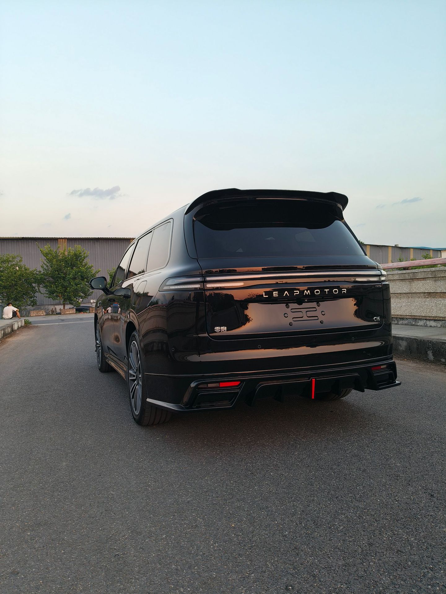 Suitable for Leapmotor 27 C16 Modification Parts: Small Body Kit, Front Lip, Side Skirts, Rear Lip, Rear Wing, Body Kit Set - Black Version