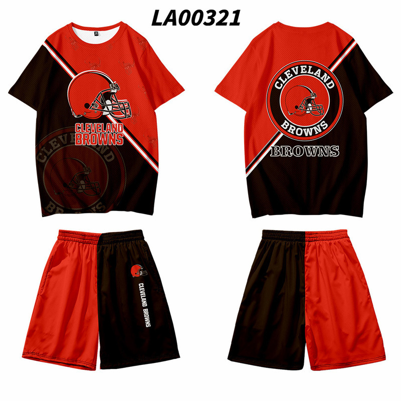 2021 traje de equipo uniforme de la NFL impresión digital impresión digital pantalones cortos de manga corta para hombres y mujeres todos los días se pueden fijar Z