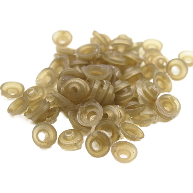 Accesorios de juguete en caja de plástico Ojo de arte Ojo de color de ojo marrón tornillo ojo muñeca de peluche DIY juguete ojo