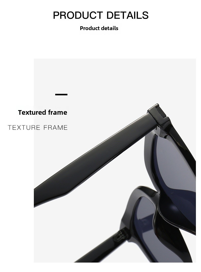 2024 nouvelles lunettes de soleil pour femmes haut de gamme grand visage minceur lunettes de soleil filet rouge photo I lunettes de soleil de protection UV_voghion.com