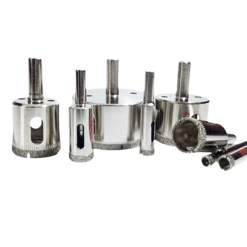 Glass hole opener, ceramic tile, marble reaming drill, jade emery drilling, bead grinding, round drilling drill bit