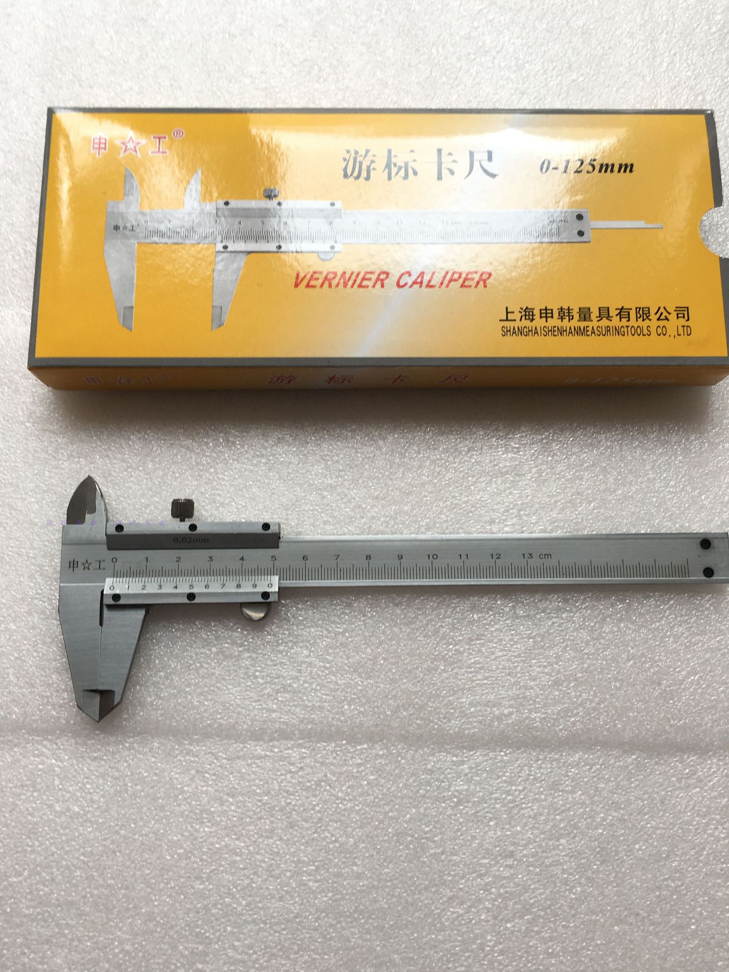 ♔上海游标卡尺100/125/150/200/300/500/600双刀爪三型整体