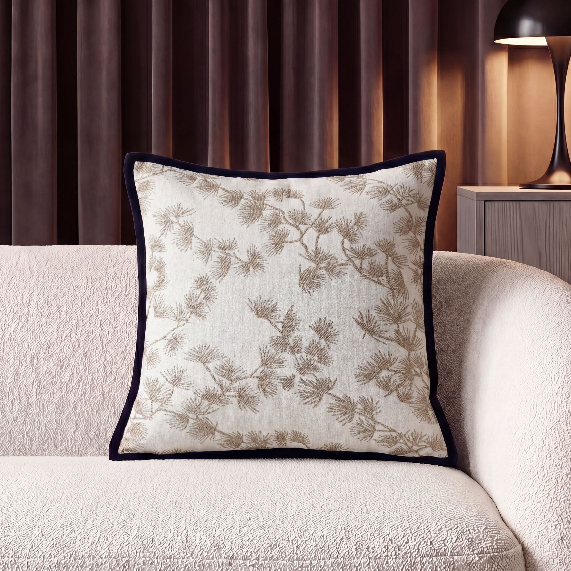 Nórdico de lujo ligero sofá almohada al por mayor almohada de sala de estar inwind jersey jacquard almohada transfronteriza un cabello
