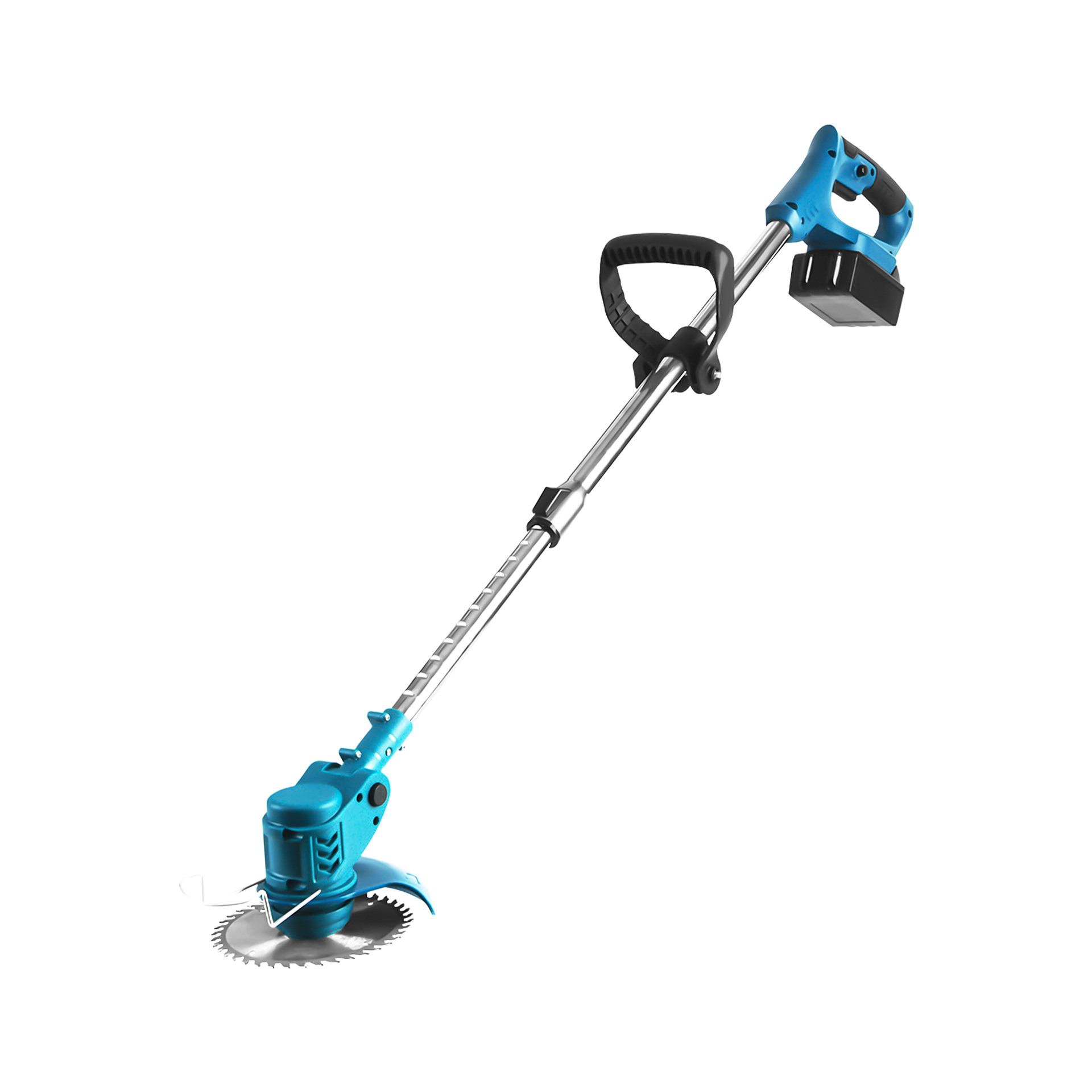 Cortacésped eléctrico transfronterizo cortacésped de batería de litio recargable inalámbrico conveniente Jardín de cosecha de hierba de poda de apertura de tierra