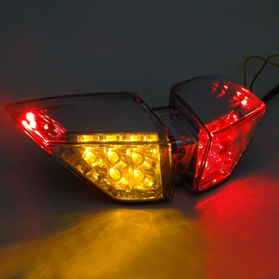 brake turn signal, Motorcycle tail