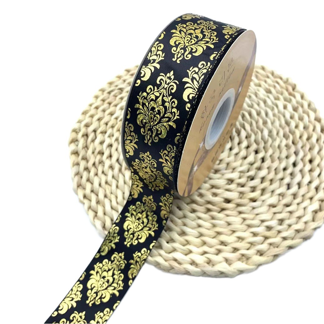 4cm clásico vintage cinta láser oro estilo corte europeo caja de regalo embalaje hecho a mano DIY cinta en stock al por mayor