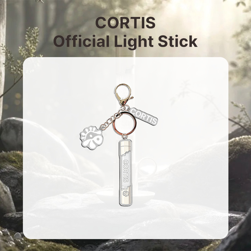 AM CORTIS Keychain Acrylic Light Stick Pendant Durable Charm For Backpack & MA