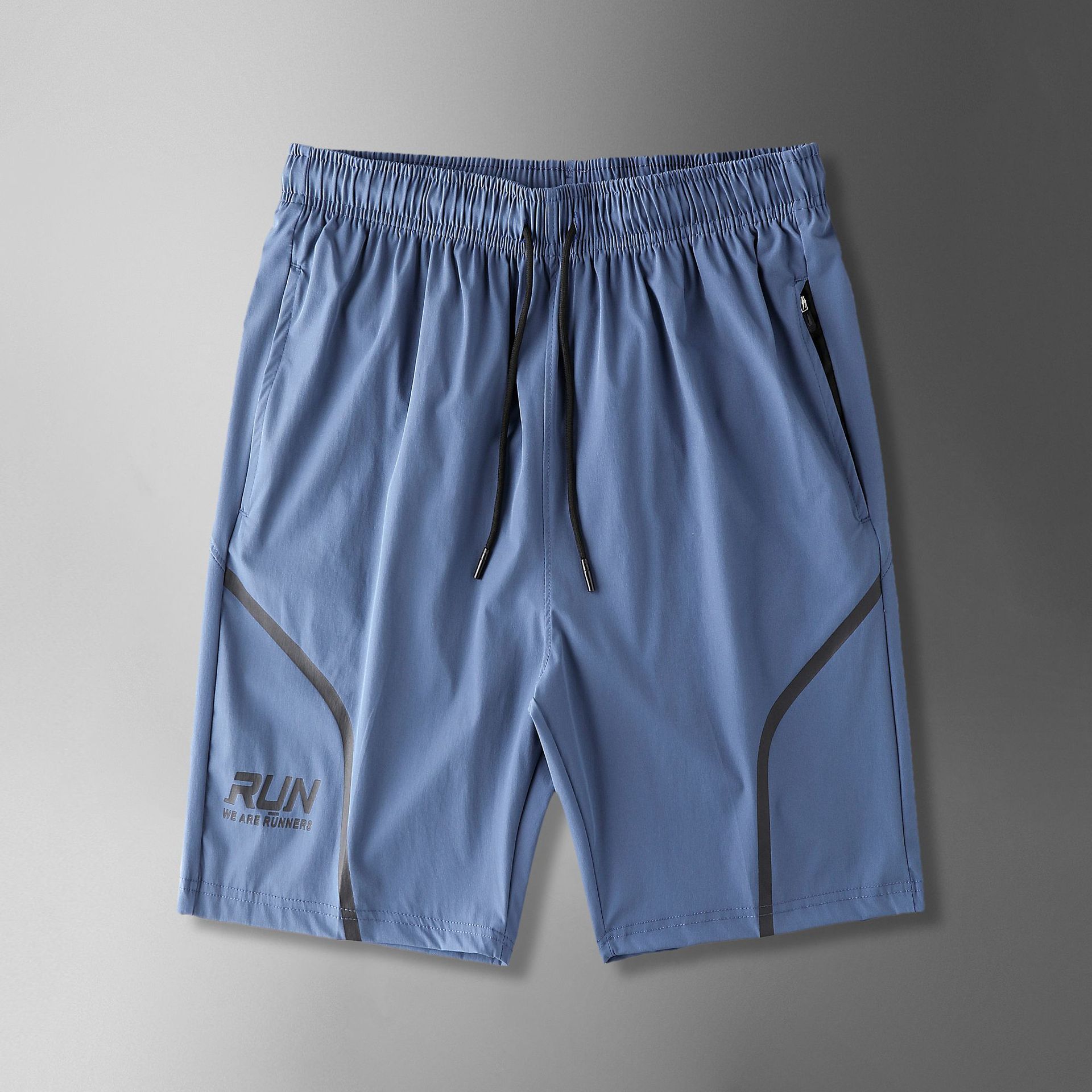 Ice Silk Sports Shorts - Dark Gray