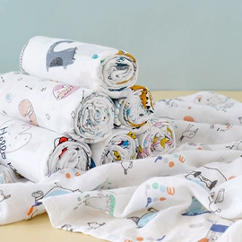 婴童毛浴巾;抱被抱毯;方巾、中巾