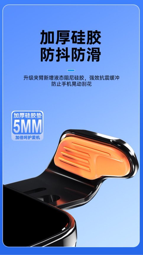 2026 Model Car Mount 15W Wireless Charging Car Air Vent Clip-On Anti-Shake Navigation Phone Holder Wholesale