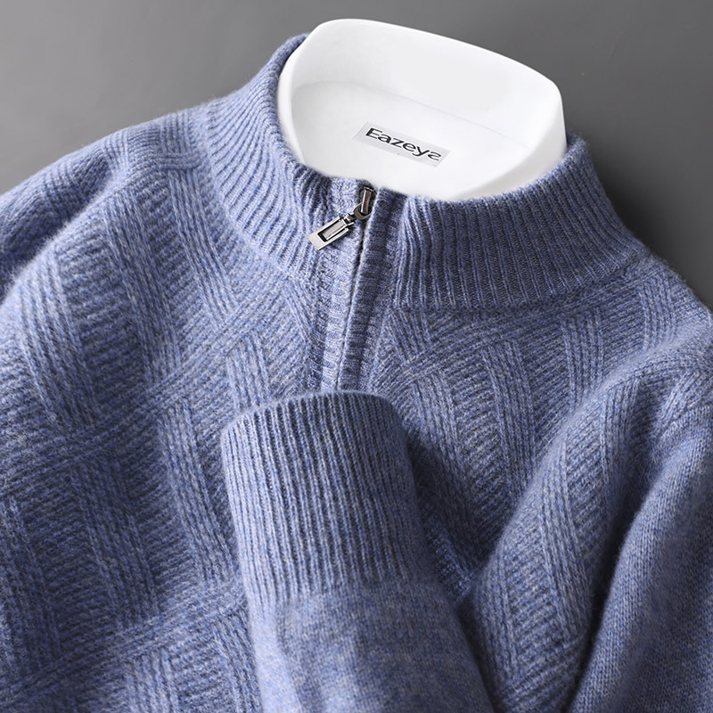 Winter woolen solid color casual universal knitted sweater
