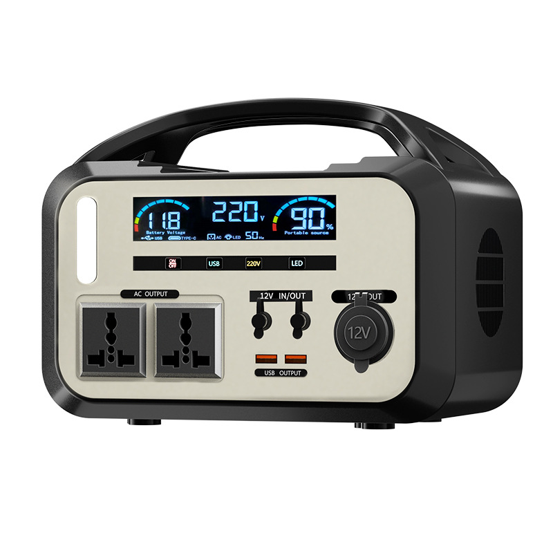 Fuente de alimentación móvil al aire libre 220V2000W batería de gran capacidad puesto de campamento autónomo fuente de alimentación de almacenamiento de energía de emergencia para el hogar