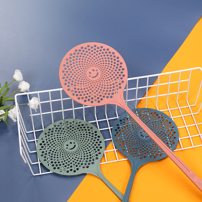 Plastic fly swatter mosquito swatter summer sturdy long handle manual fly swatter mosquito swatter
