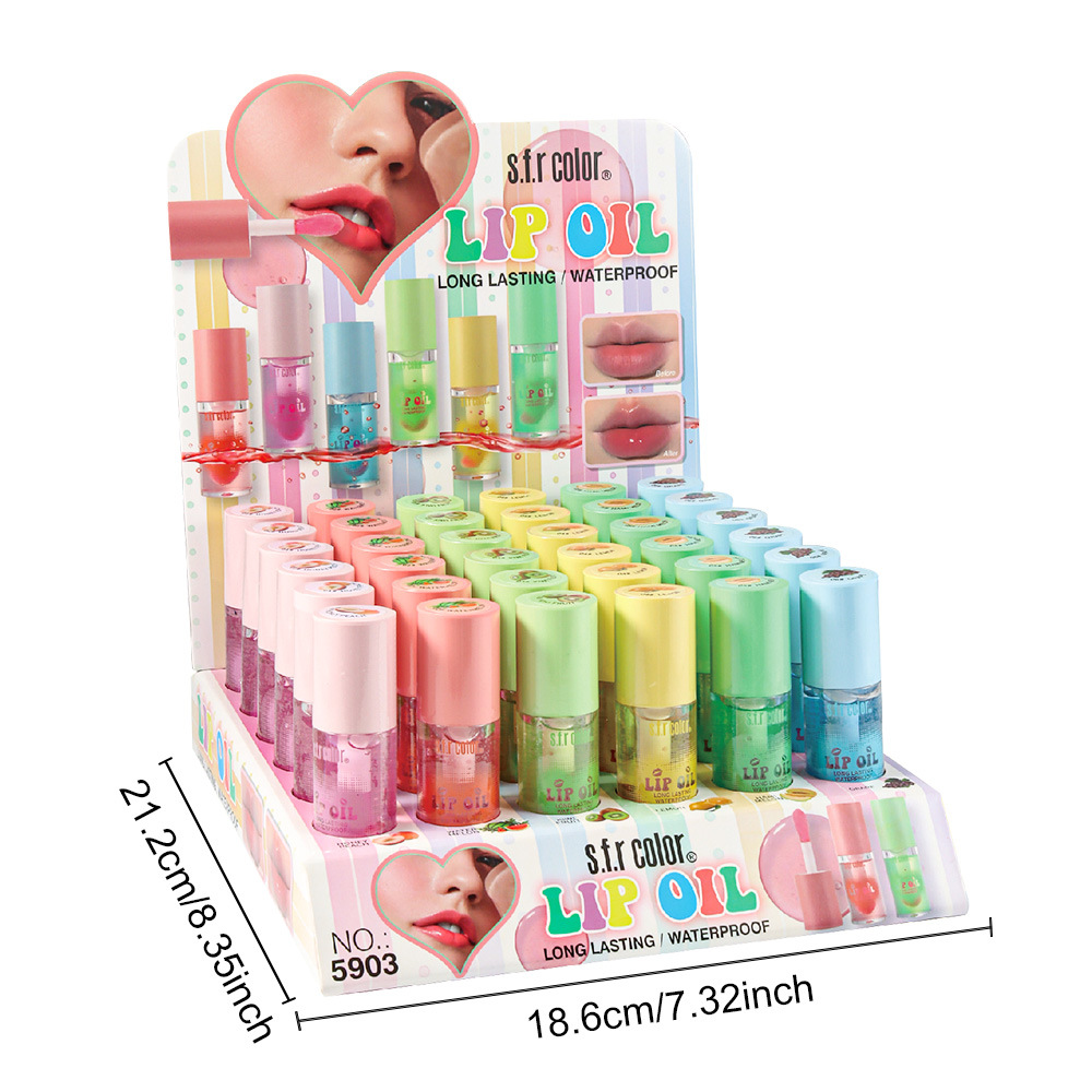 Explosión impermeable otoño invierno hidratante protección de la piel humedecida desvanecimiento de las líneas labiales anti-seco agrietamiento alivio de labio esmalte labial aceite image 5