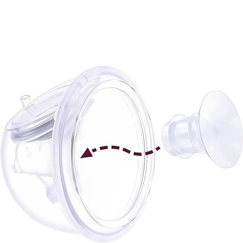 Amazon usable brida bomba calibre telescópica boca pequeño pezón tamaño pequeño trompeta cubierta convertidor desnudo