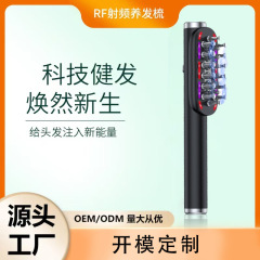 国境を越えた新しい RP ヘアケアコーム EMS 微電流電気マッサージコーム頭皮ケアアプリケーターコームヘアケア器具