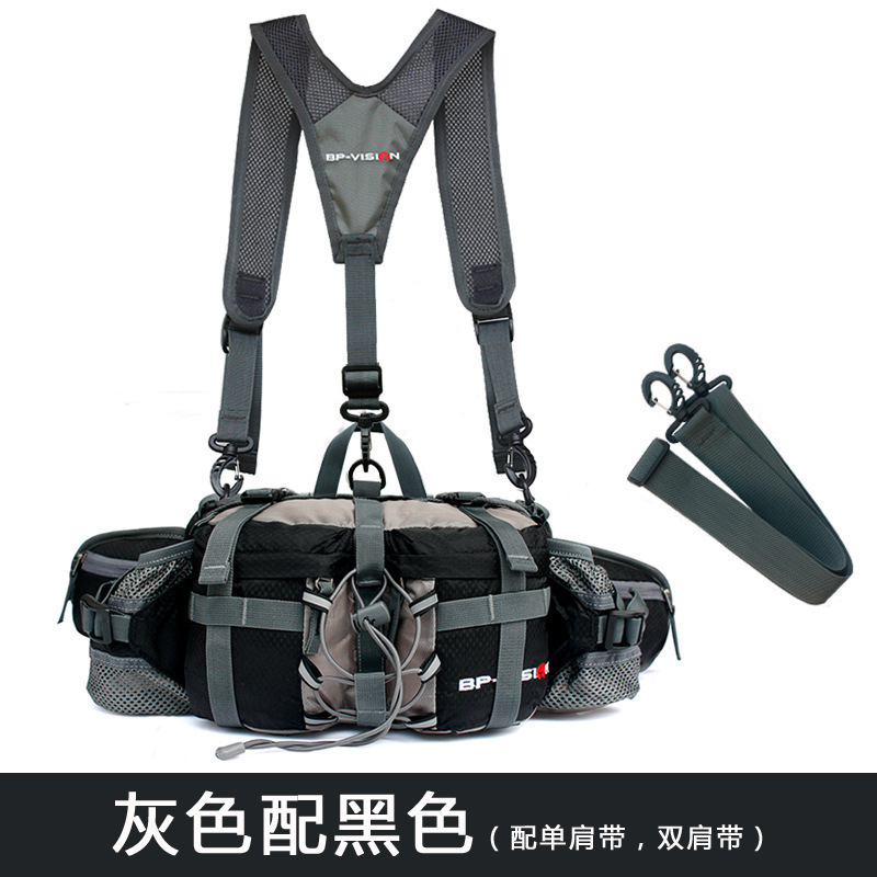 年户外腰包多功能运动登山装备男女款徒步旅行骑行背包水壶包|undefined