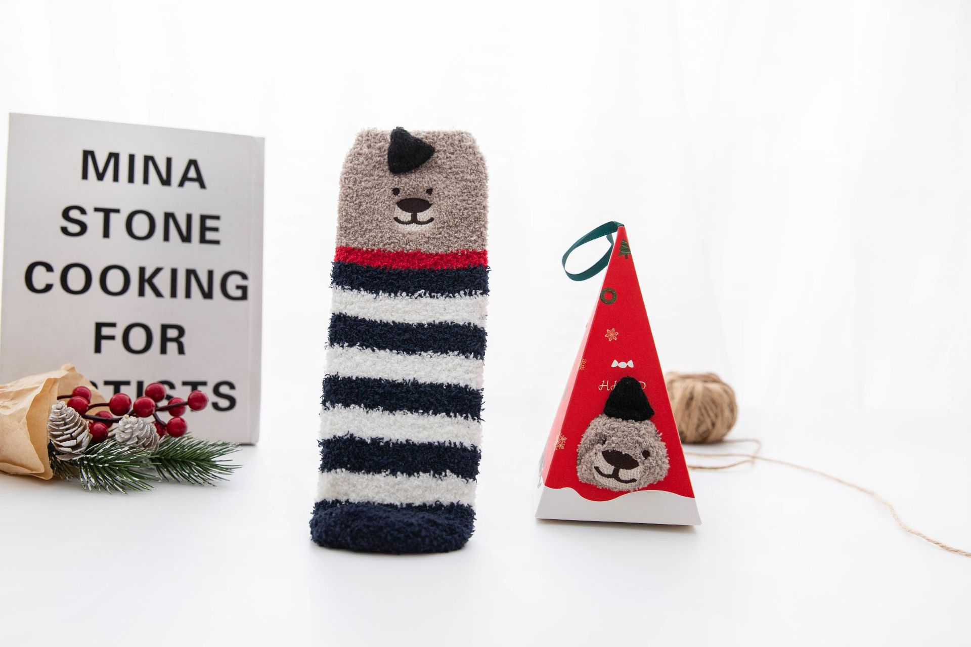 Oso rayado Azul Marino