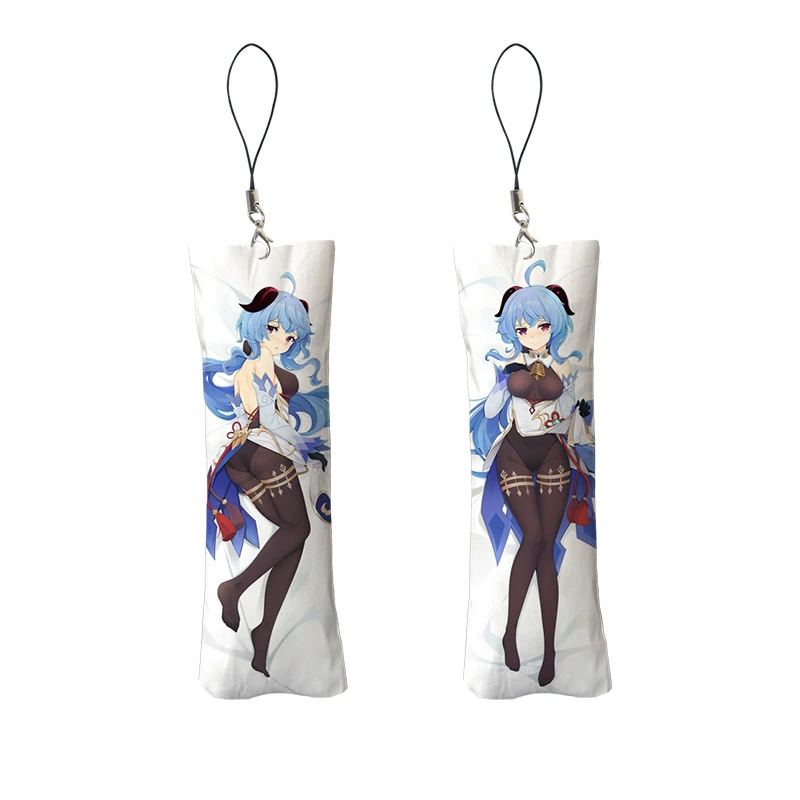 [小抱枕钥匙扣迷你挂件Mini Dakimakura魈钟离八重子书包挂件] → мини-подушка брелок ключей маленький подвесной брелок рюкзачок