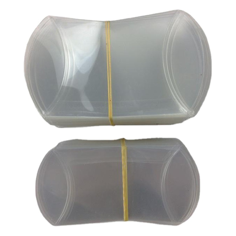 Yongxie Fuente de la fábrica transparente almohada caja de embalaje de plástico PVC caja de Presentación creativa caja de pastel de yema de huevo caja de dulces