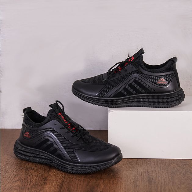 男鞋新款舒適質感大氣簡約休閒鞋潮流韓版輕便透氣批發男士運動鞋