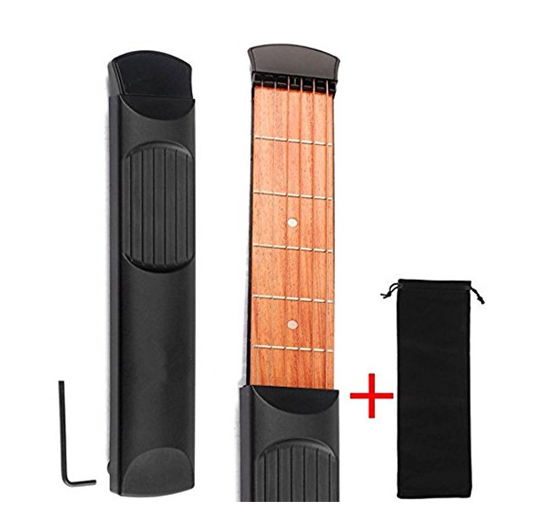 口袋吉他 便携式吉他练习器 吉他手指和弦转换训练器 练习工具6品