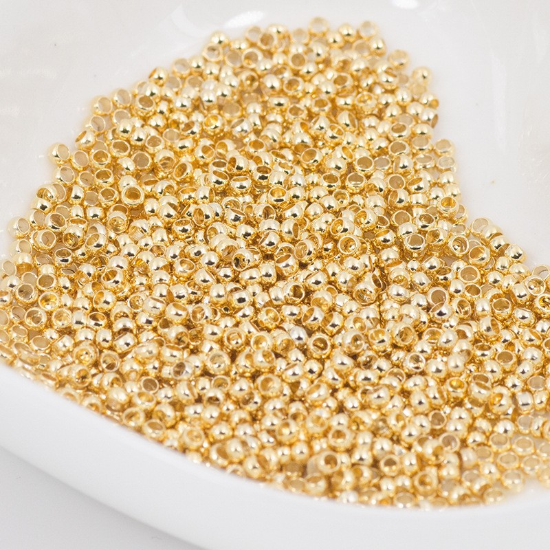 无镍定位珠隔断珠管位固定珠DIY手工饰品配件串珠材料批发