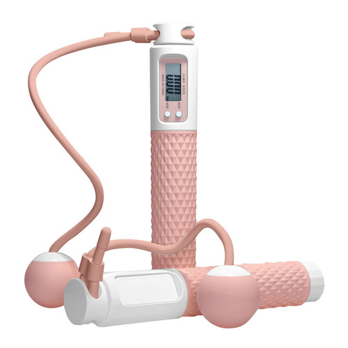 Zhijia Adult Cordless Intelligent Counting Jump Rope Student High School Entrance Exam Sports Goods Weight-Bearing Training Wire Rope Wholesale