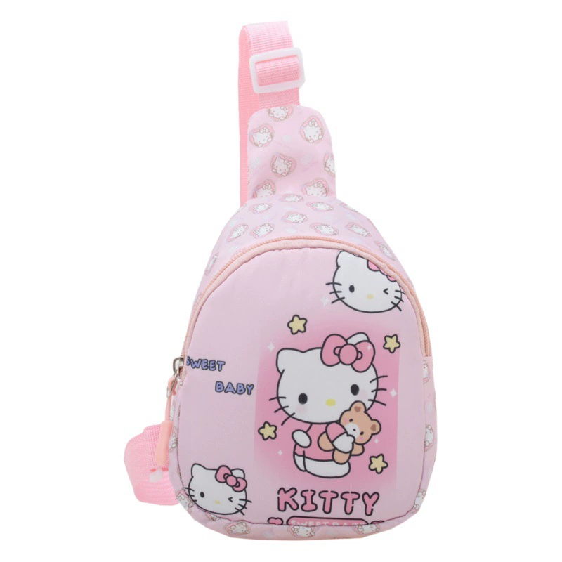 Новая мультяшная детская нагрудная сумка, милая школьная сумка для детского сада, модный детский рюкзак через плечо, закуска, игрушка, сумка через плечо