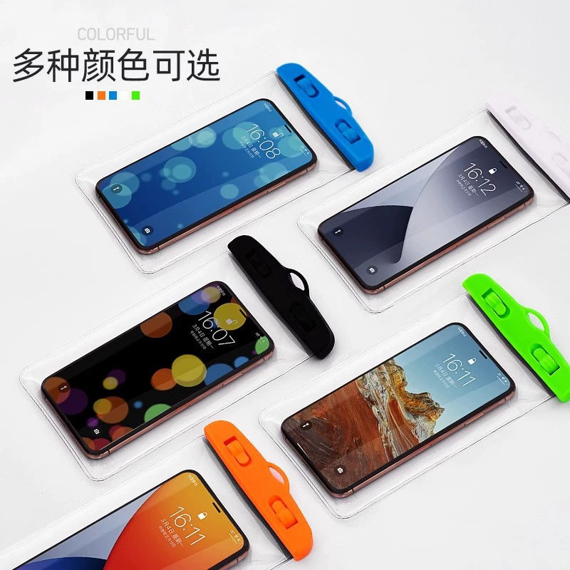 Waterproof flashlight, electric car charging, transparent warm protective case, mobile phone, touch screen