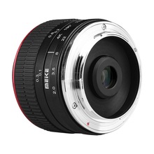 美科 MK-6.5mm F2.0 鱼眼相机镜头适用于索尼松下