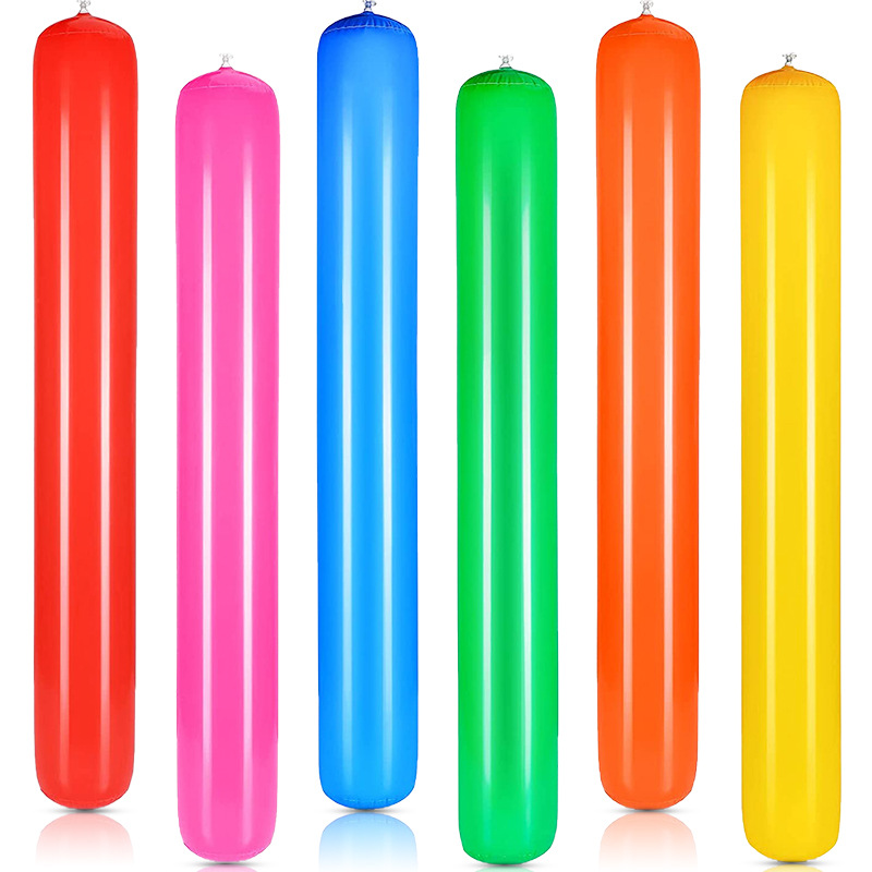 Manufacturer wholesale children's air rods kindergarten physical intelligence sensory training interactive game motivational rods inflatable toys