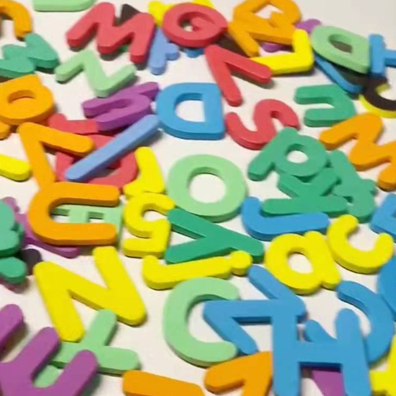 Imanes de Letras y Números Magnéticos de Espuma de EVA para Pizarra y Refrigerador