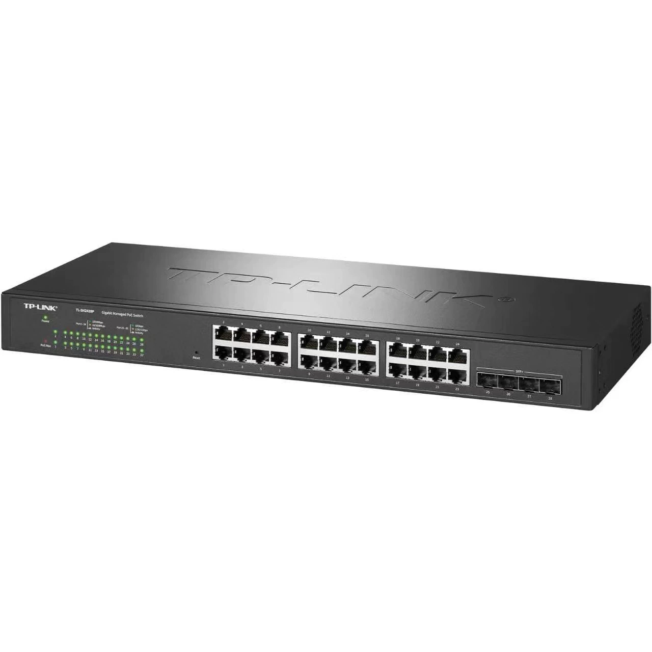 TP-LINK TL-SH2428P 10G uplink cloud managed PoE switch