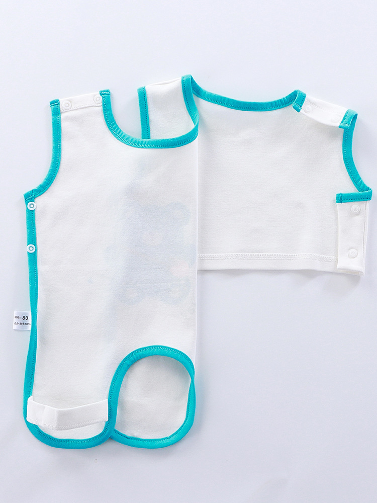 Barriga para bebé de algodón transpirable, ligera – para dormir y evitar resfriados, verano.