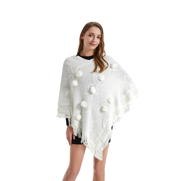 Silver wire leafy ball white