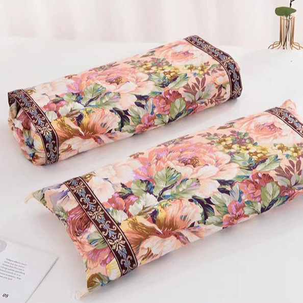 花と草の枕 Douyin 人気メーカー直送 睡眠専用頚椎牽引枕 柏の実殻 クロポニウム殻 花と草の枕|undefined