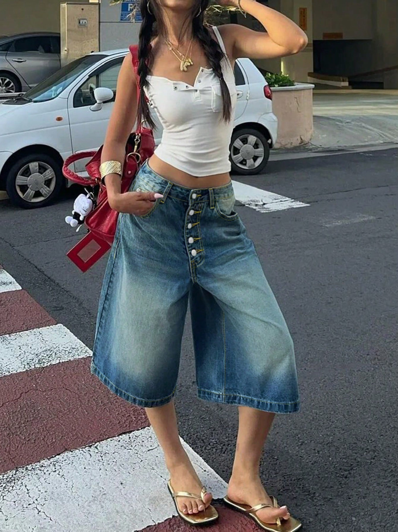파란색