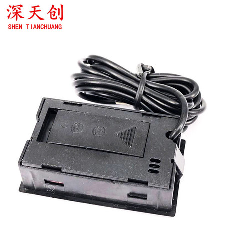 Factory Direct Supply Mini Embedded Electronic Digital Thermometer Fish Tank Refrigerator Water Temperature Gauge Waterproof Probe TPM-10