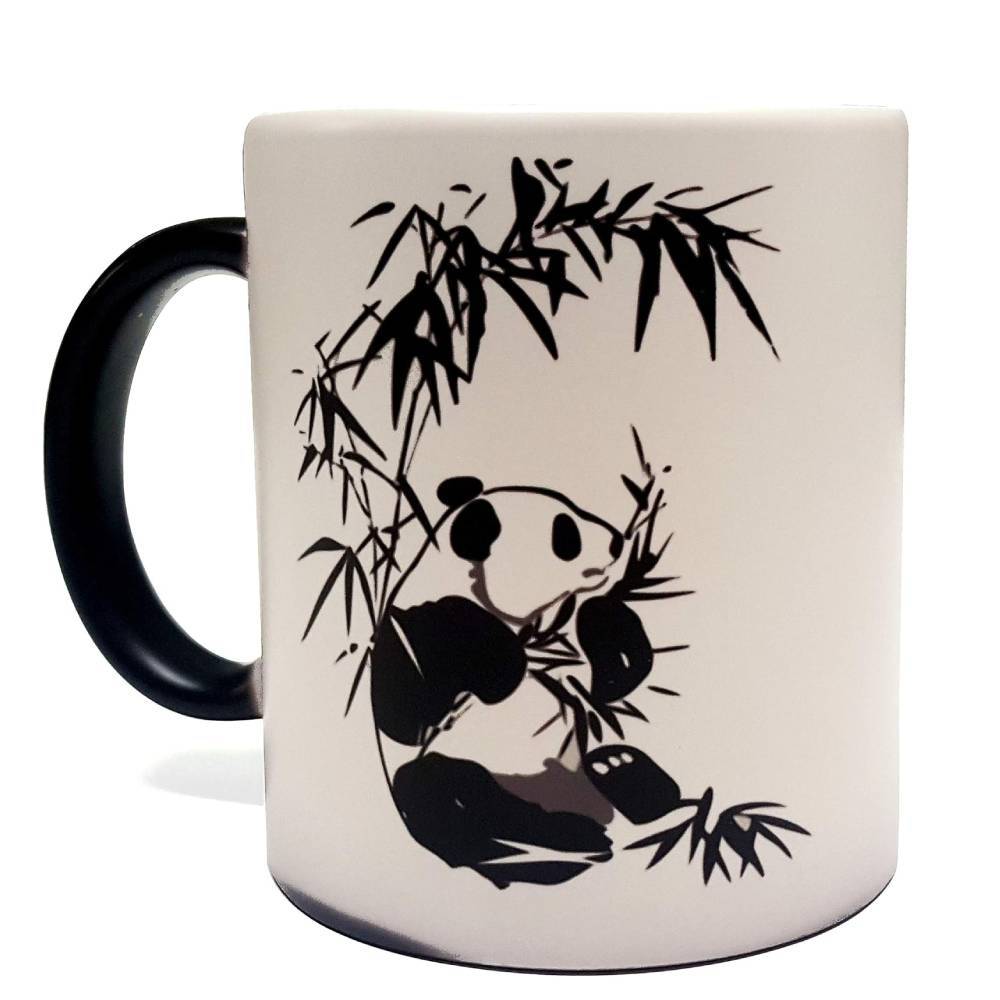Soporte para Amazon una taza DIY 11OZ taza negra taza blanca taza de cambio de color taza
