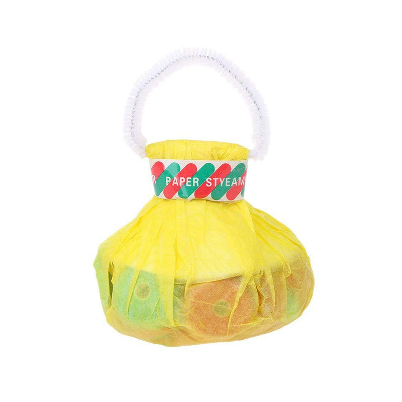 Hand‑pull ribbon streamer, multi‑color, 30 or 360 heads, flame‑retardant option