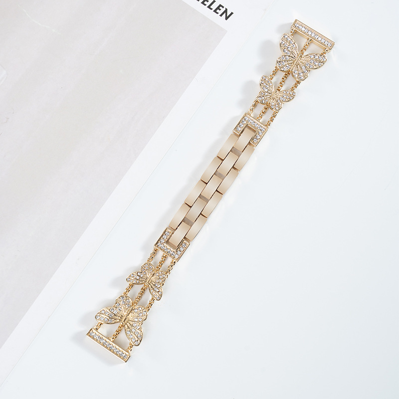 【可代发】适用高级感女生iwatch8手表S9手表带9金属8智能S10|undefined