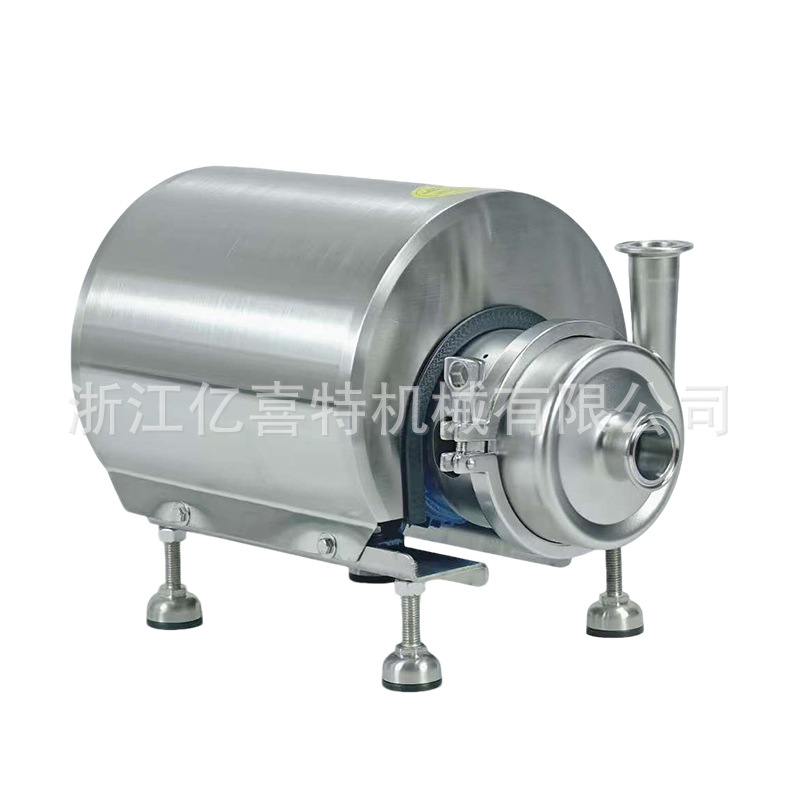 Bomba centrífuga de grado higiénico 316L acero inoxidable bomba de una sola etapa resistente a la corrosión ácido-alcalino de grado alimenticio bomba centrífuga de acero inoxidable image 6