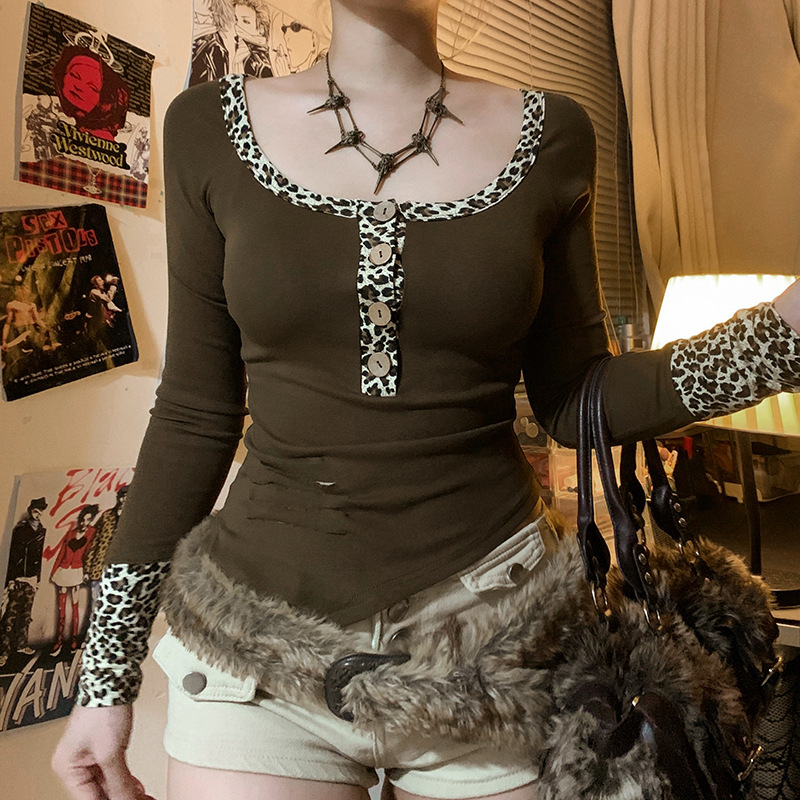 european-and-american-retro-irregular-tight-top-for-women