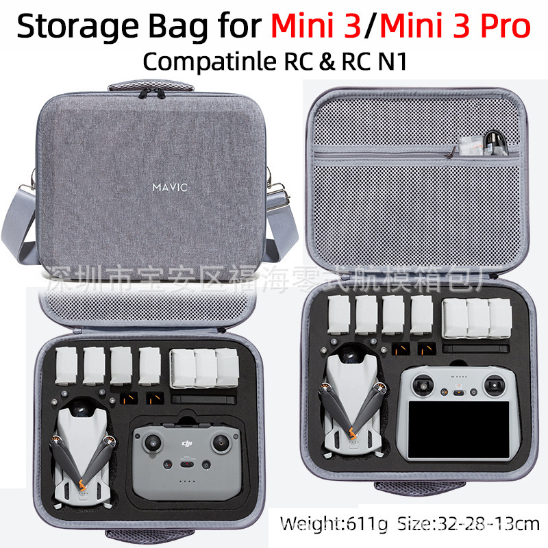 Adecuado para DJI mini 3 embrague mini 3 bolso de almacenamiento Changfei mini 3 pro bandolera bandolera bandolera