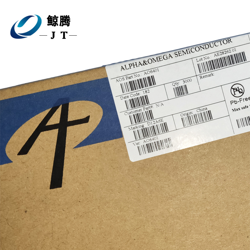 MOS管AO6401 TSOP6 30V 5A P沟道 AOS/美国万代 现货速发