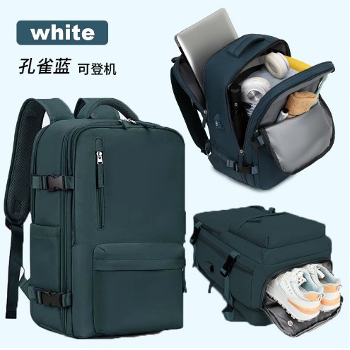 Mochila de viaje transfronteriza para mujer, gran capacidad, ultraligera, mochila de equipaje multifuncional, bolso de viaje de negocios de corta distancia